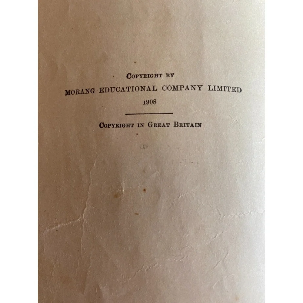 Antique The Alexandra‎ Readers Second Book Reader - Macmillan Co. of Canada 1913